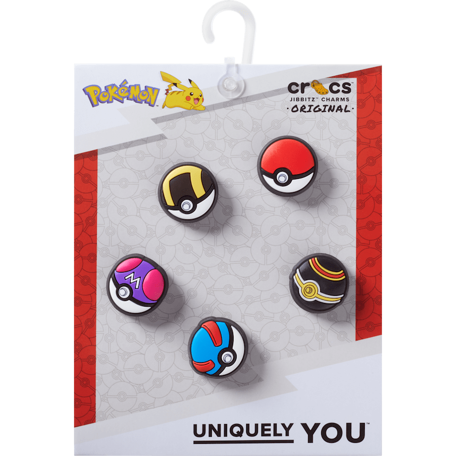 Poke Ball 5 Pack Jibbitz™ charms