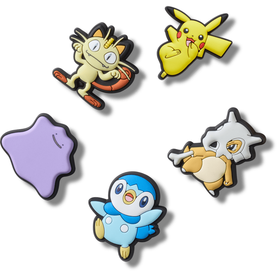Pokemon Variety 5 Pck Jibbitz™ charms