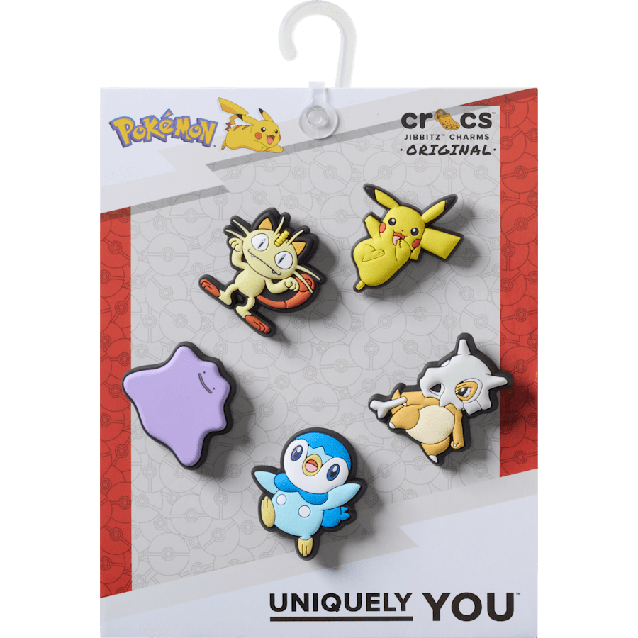 Pokemon Variety 5 Pck Jibbitz™ charms
