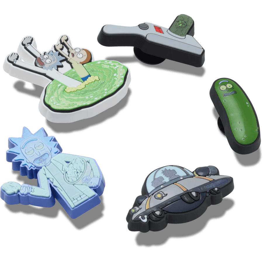Rick and Morty 5 Pack Jibbitz™ charms