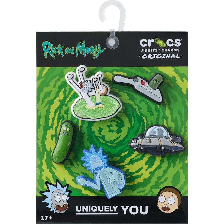 Rick and Morty 5 Pack Jibbitz™ charms