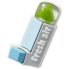 Dimensional Fresh Air Inhaler Jibbitz™ charms