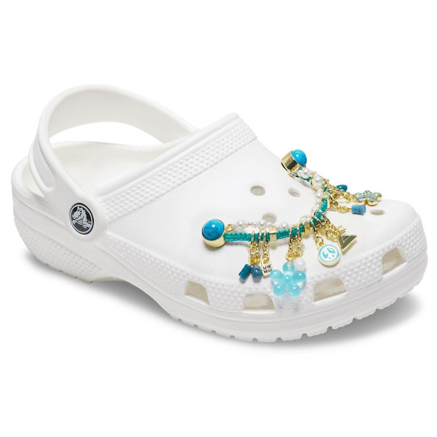 Blue Adjustable Charm Chain Jibbitz™ charms