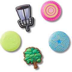 Disc Golf 5 Pack Jibbitz™ charms