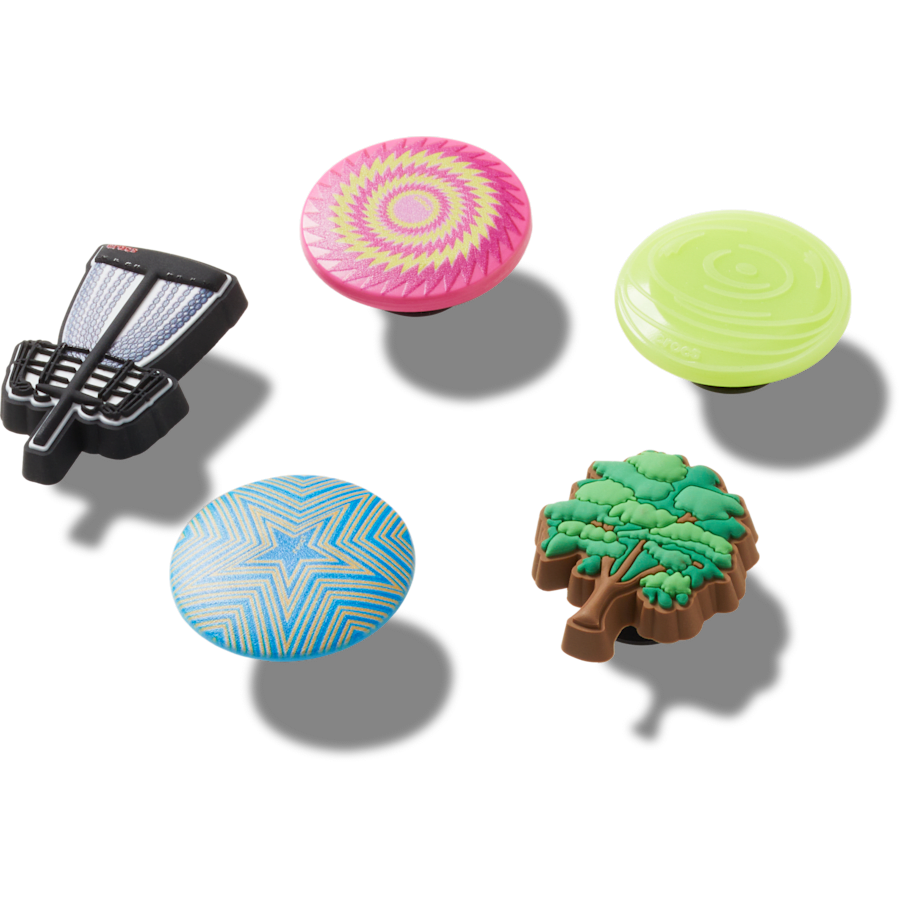 Disc Golf 5 Pack Jibbitz™ charms