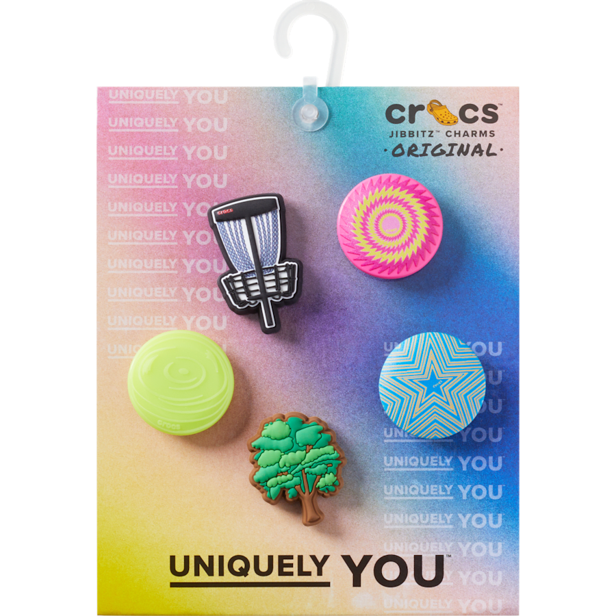 Disc Golf 5 Pack Jibbitz™ charms