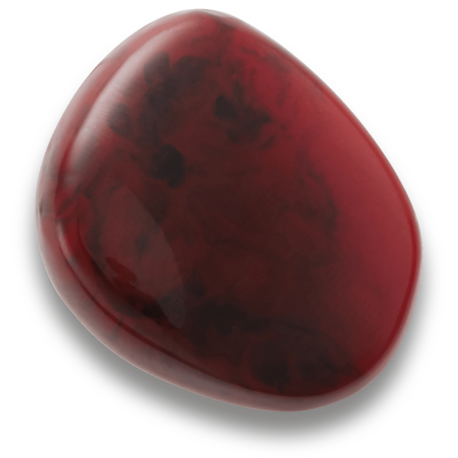 Mahogany Obsidian Stone Jibbitz™ charms