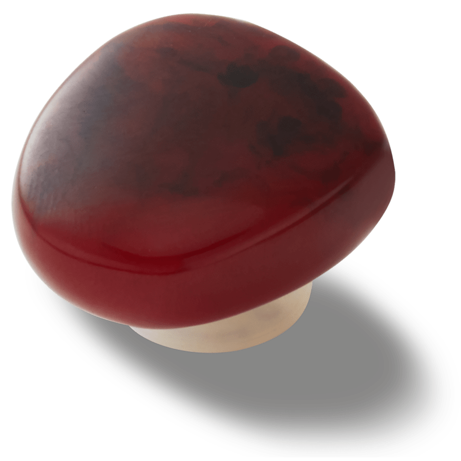 Mahogany Obsidian Stone Jibbitz™ charms