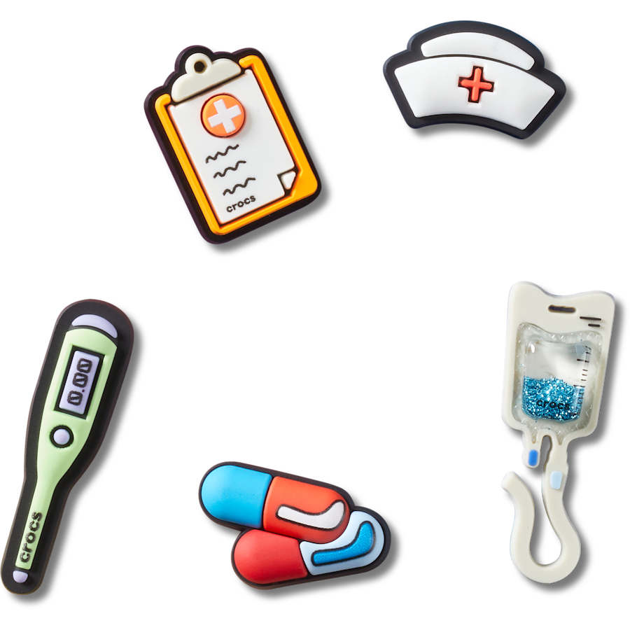 Healthcare 5 Pack Jibbitz™ charms