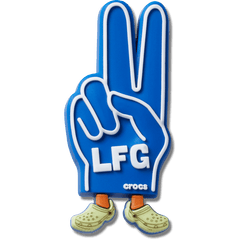 LFG Foam Peace Sign Jibbitz™ charms