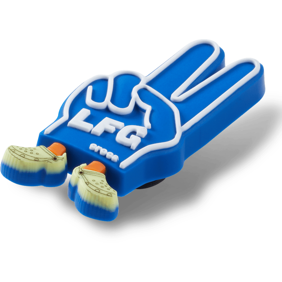 LFG Foam Peace Sign Jibbitz™ charms