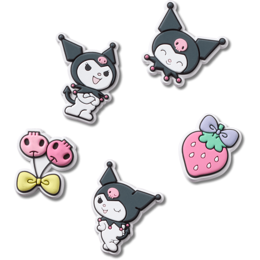 Sanrio Kuromi 5 Pack Jibbitz™ charms