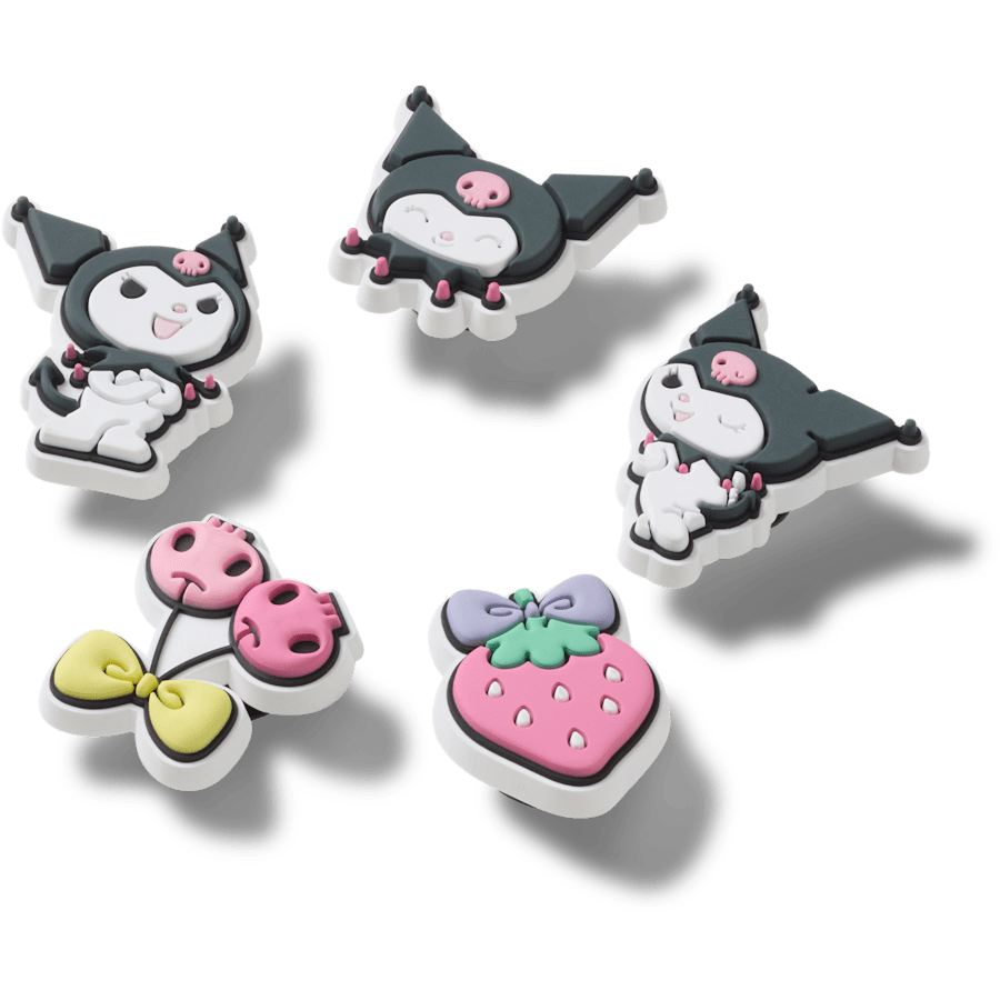 Sanrio Kuromi 5 Pack Jibbitz™ charms