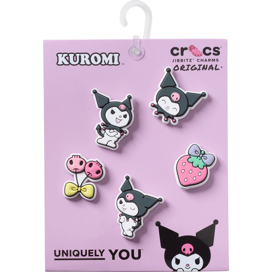 Sanrio Kuromi 5 Pack Jibbitz™ charms