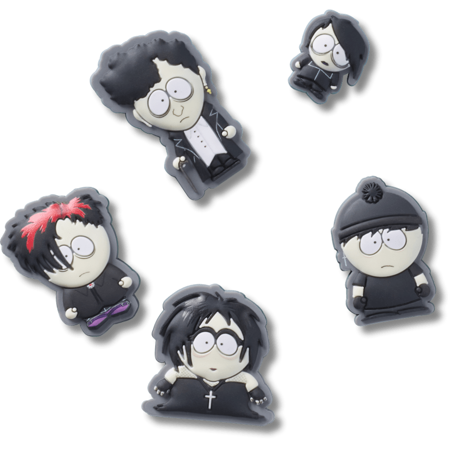 South Park Goth Kids 5 Pack Jibbitz Shoe Charm