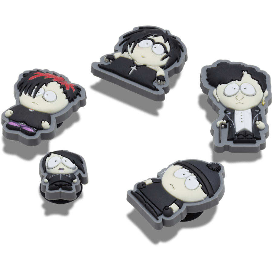 South Park Goth Kids 5 Pack Jibbitz Shoe Charm