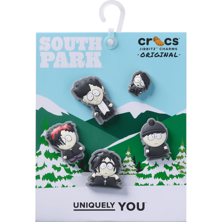 South Park Goth Kids 5 Pack Jibbitz Shoe Charm