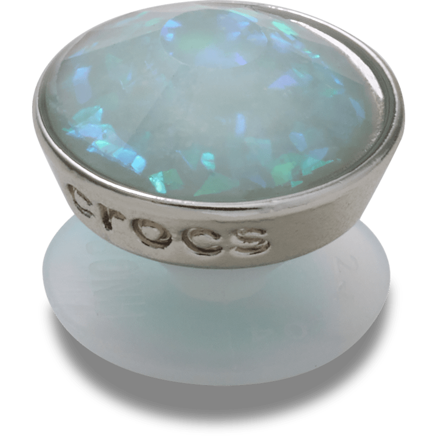 Opal Circle Gem Jibbitz™ charms