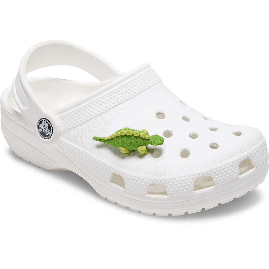 3D Green Dino with Scales Jibbitz™ charms