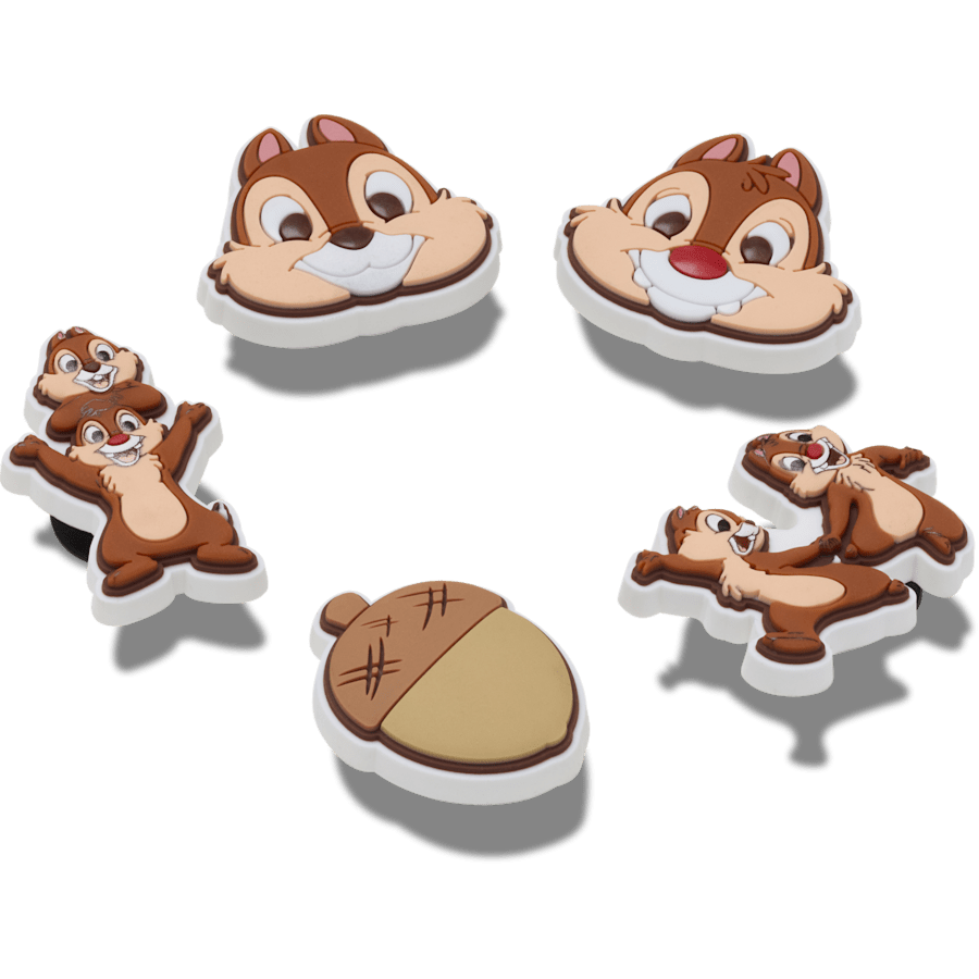Disney Chip n Dale 5 Pack Jibbitz™ charms