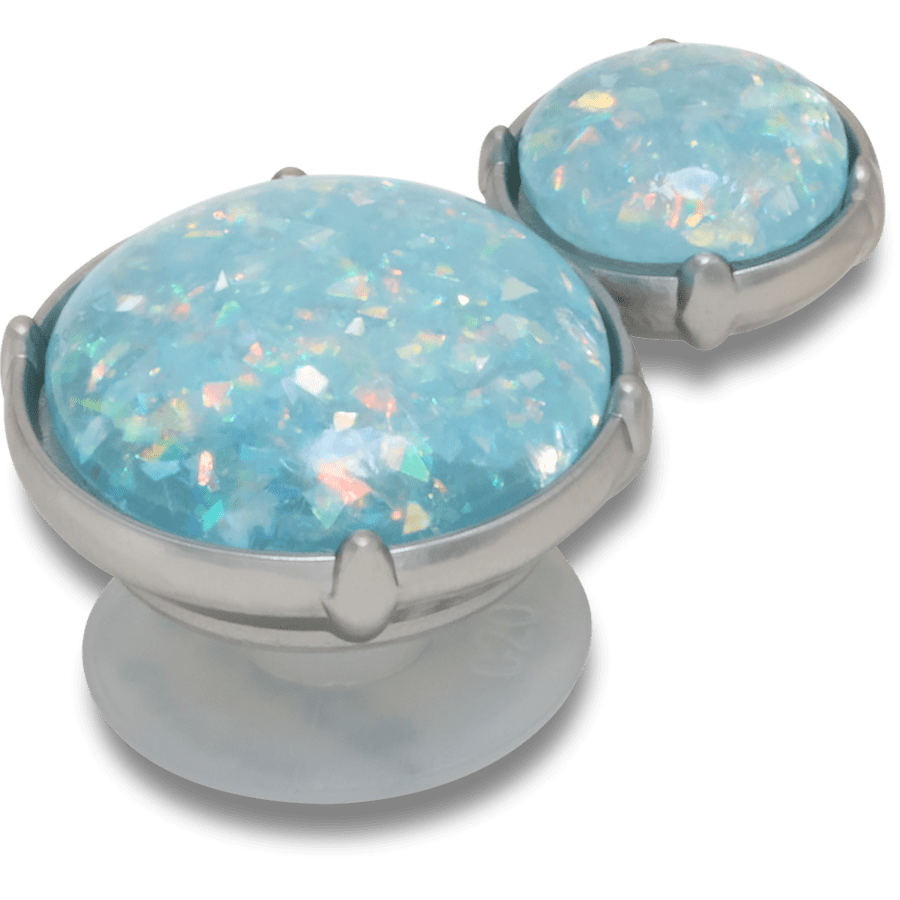 Opalescent Meta Double Gem Jibbitz™ charms