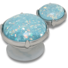 Opalescent Meta Double Gem Jibbitz™ charms
