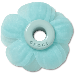 Blue Chiffon Grommet Jibbitz™ charms