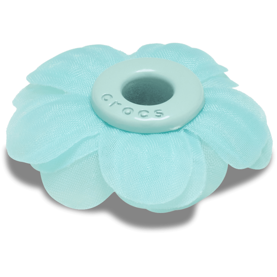 Blue Chiffon Grommet Jibbitz™ charms