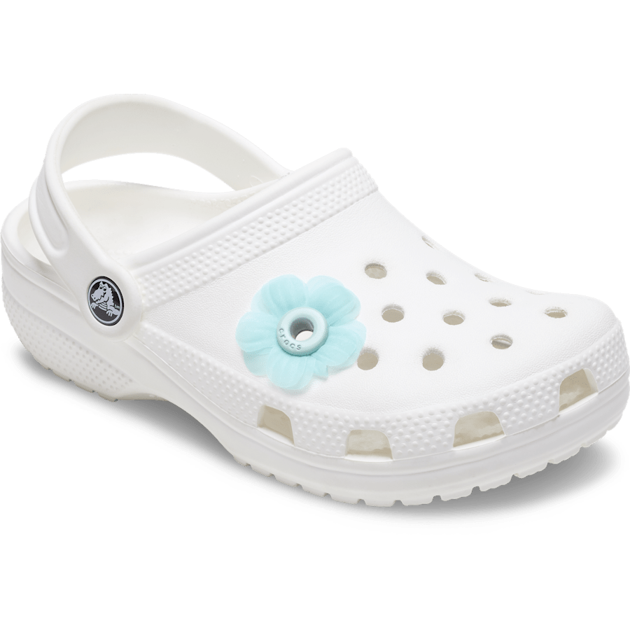 Blue Chiffon Grommet Jibbitz™ charms