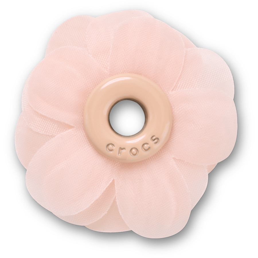 Pink Chiffon Grommet Jibbitz™ charms