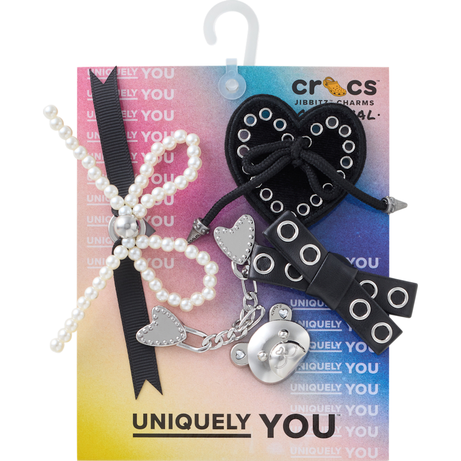 Indie Luxe Silver 5 Pack Jibbitz™ charms