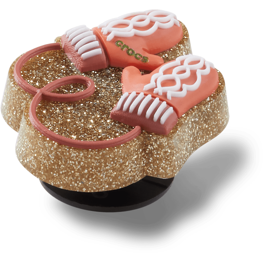 Glitter Pink Mittens Jibbitz™ charms