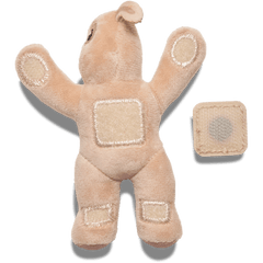 Huggitz Brown Puppy Jibbitz Shoe Charm