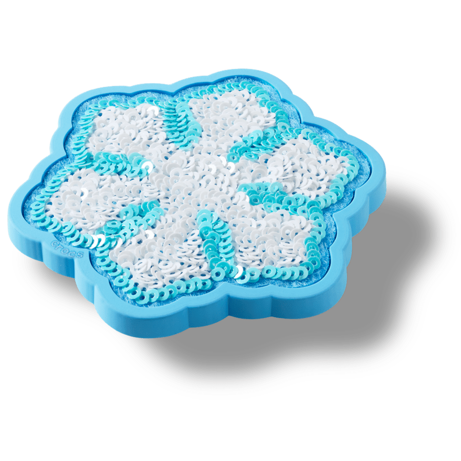 Sequin Snowflake Jibbitz™ charms