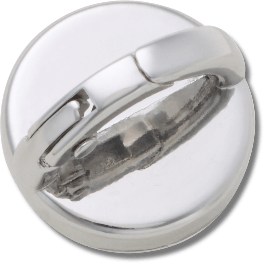 Silver Interchangeable Stud Jibbitz™ charms