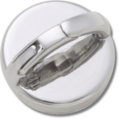 Silver Interchangeable Stud Jibbitz™ charms