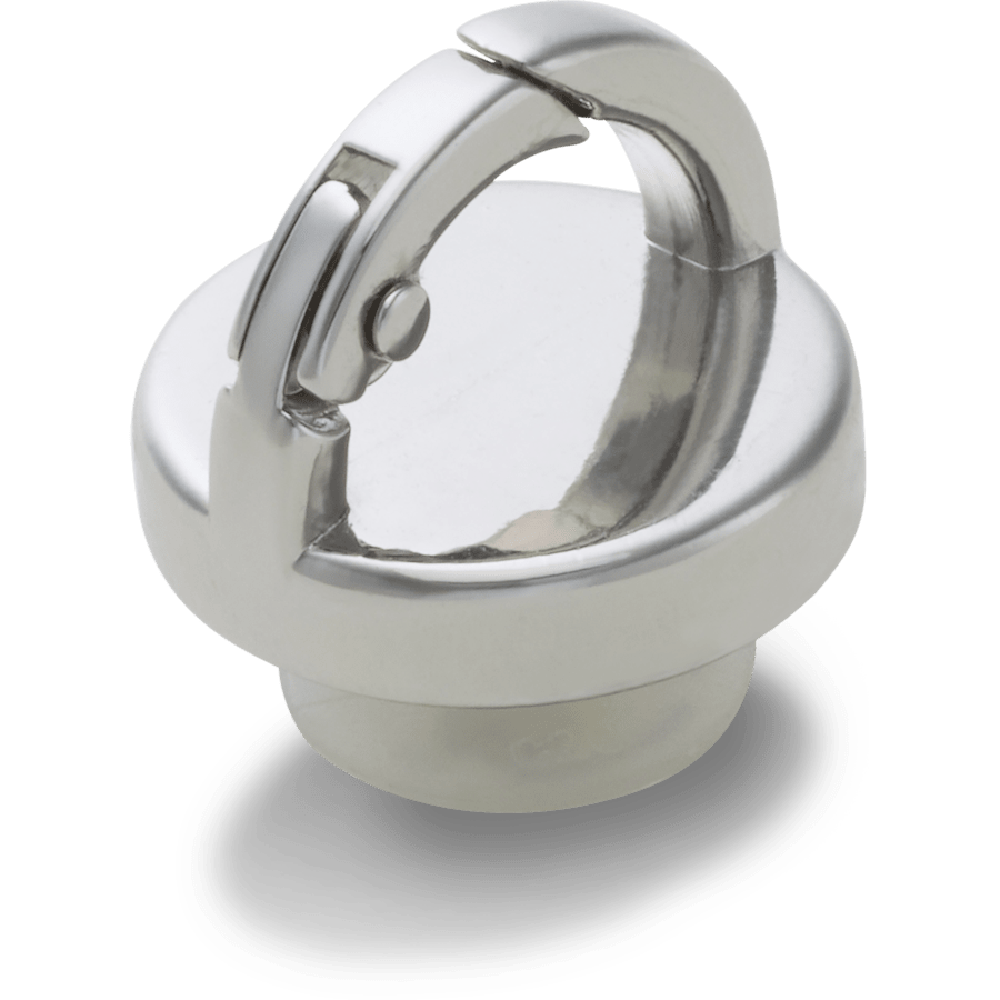 Silver Interchangeable Stud Jibbitz™ charms