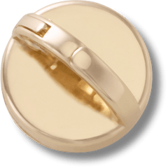 Gold Interchangeable Stud Jibbitz™ charms