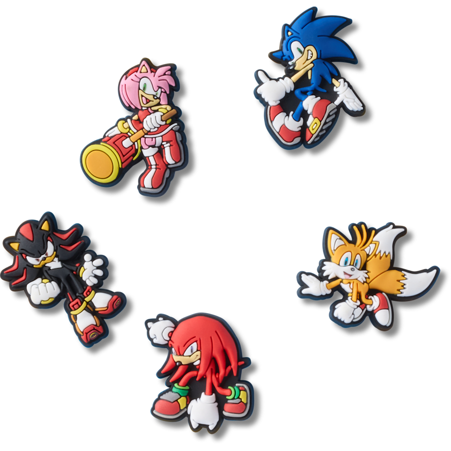 Sonic the Hedgehog 5Pck Jibbitz™ charms