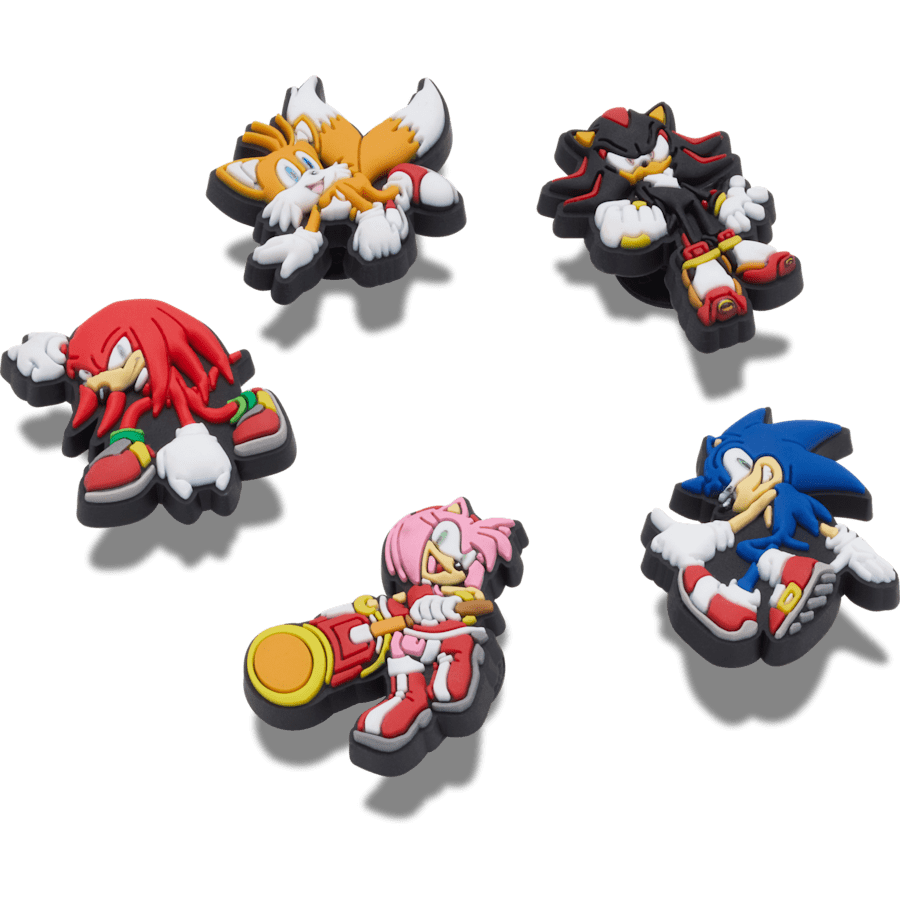 Sonic the Hedgehog 5Pck Jibbitz™ charms