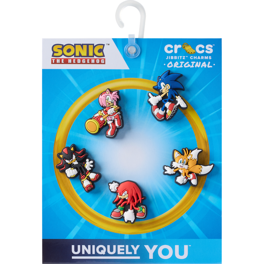 Sonic the Hedgehog 5Pck Jibbitz™ charms