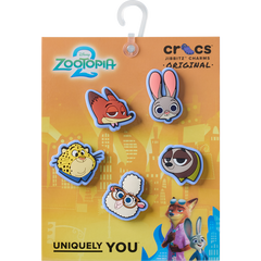 b'Disney Zootopia 2 5 Pack Jibbitz Shoe Charm'