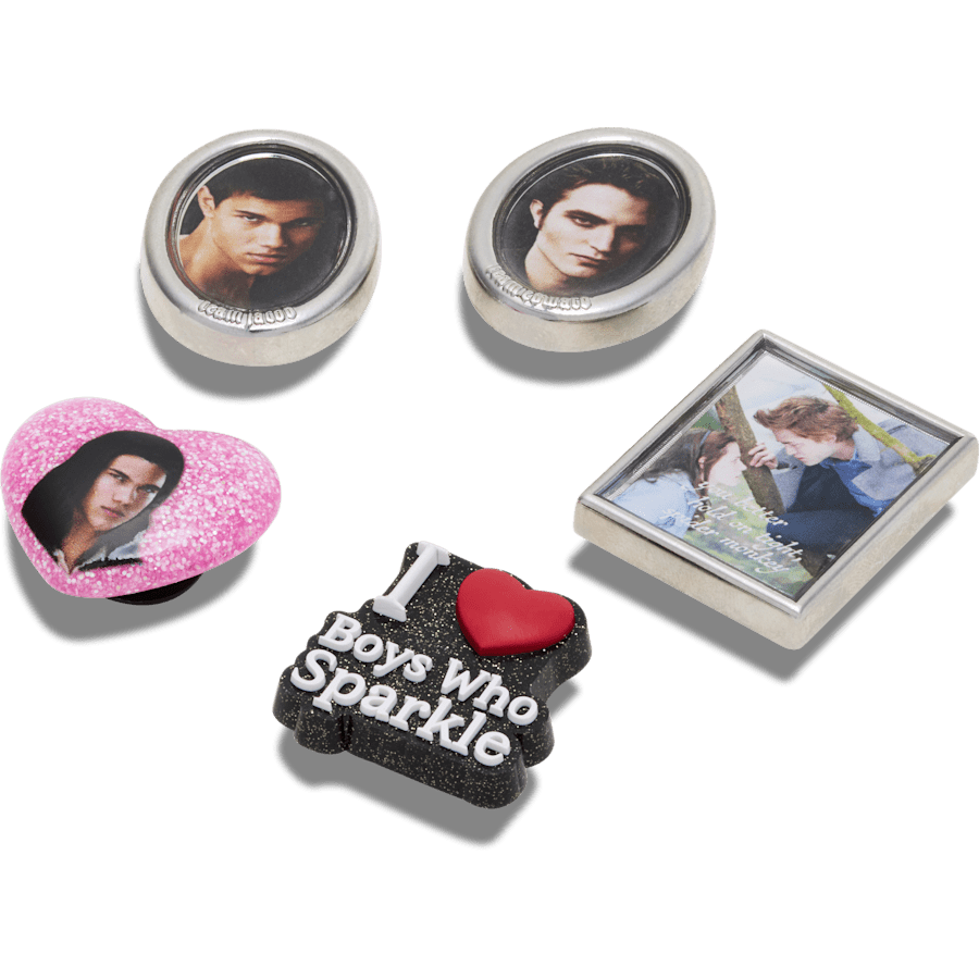 The Twilight Saga 5 Pack Jibbitz Shoe Charm