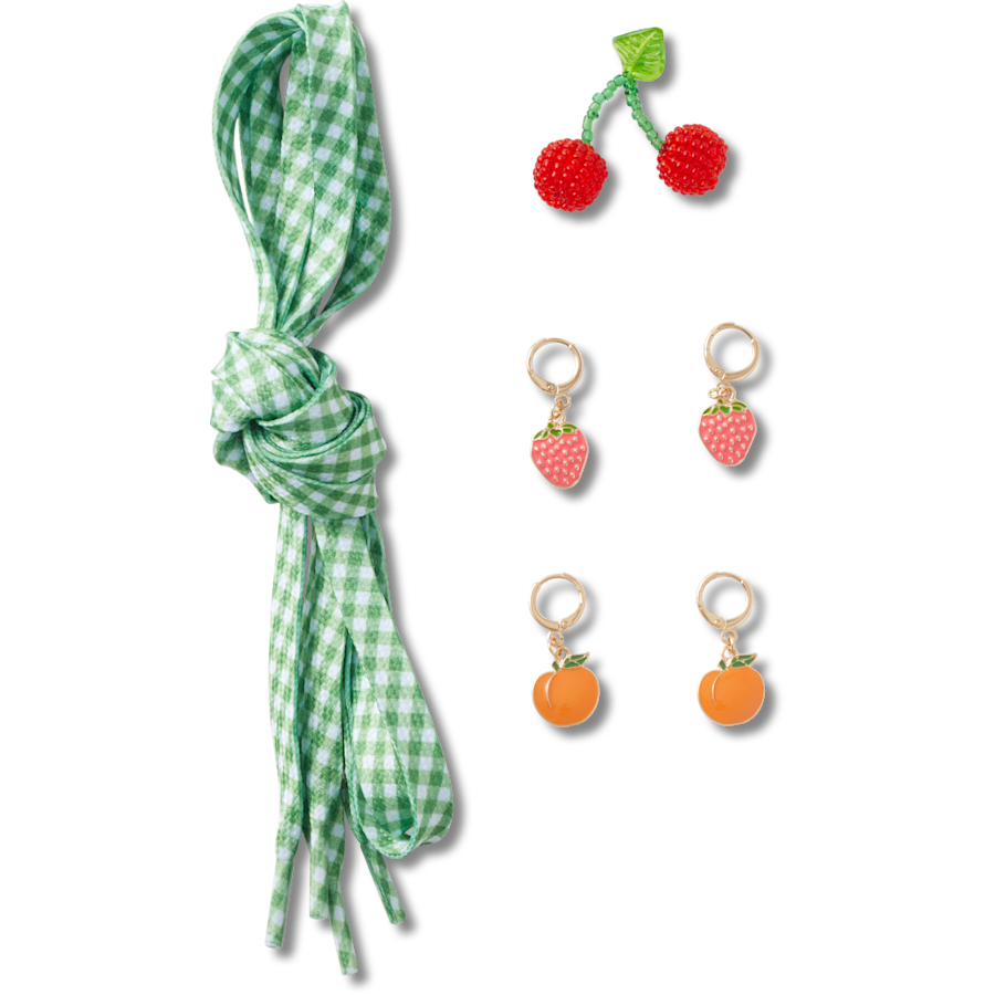 Laces and Fresh Fruits Charm Kit Jibbitz™ charms