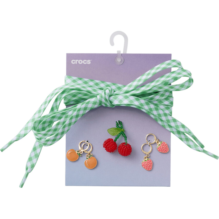 Laces and Fresh Fruits Charm Kit Jibbitz™ charms