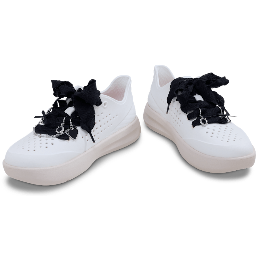 Laces and Dainty Bow Charm Kit Jibbitz Shoe Charm