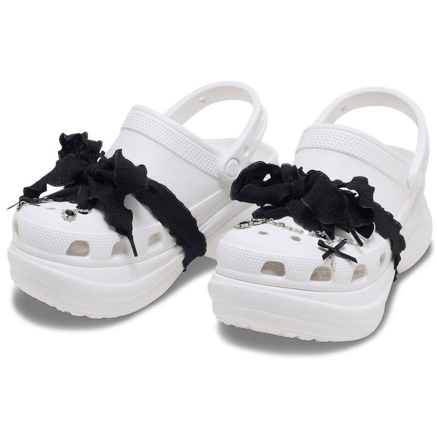 Laces and Dainty Bow Charm Kit Jibbitz Shoe Charm
