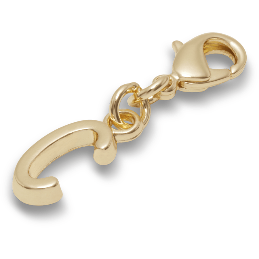 Gold Letter C Charm Jibbitz™ charms