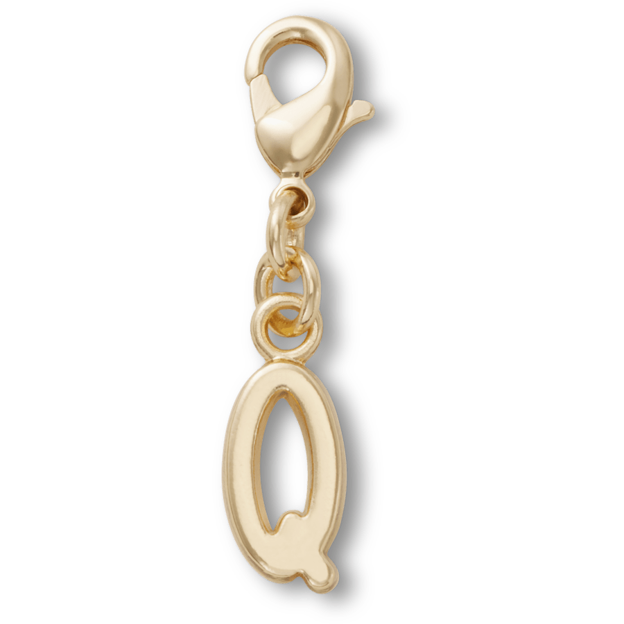 Gold Letter Q Charm Jibbitz™ charms