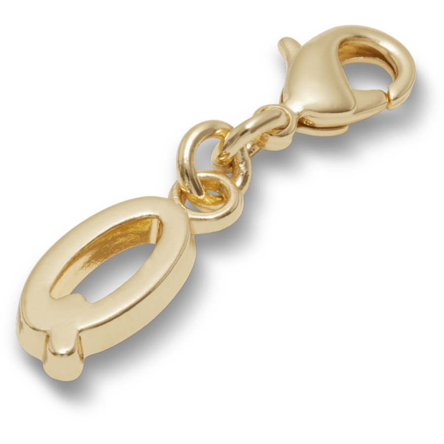 Gold Letter Q Charm Jibbitz™ charms